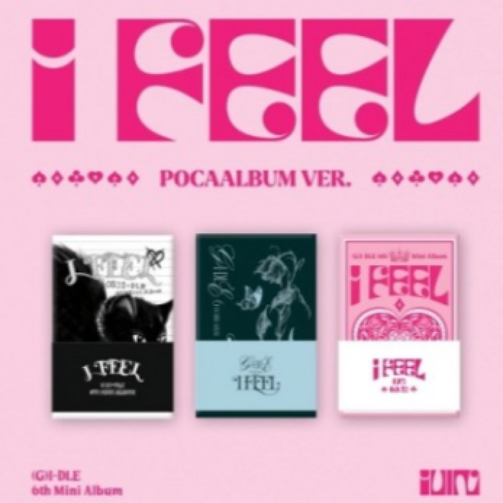 [SET][Smart Album] (G)I-DLE 6th Mini Album - I feel (SET Ver.) PocaAlbum