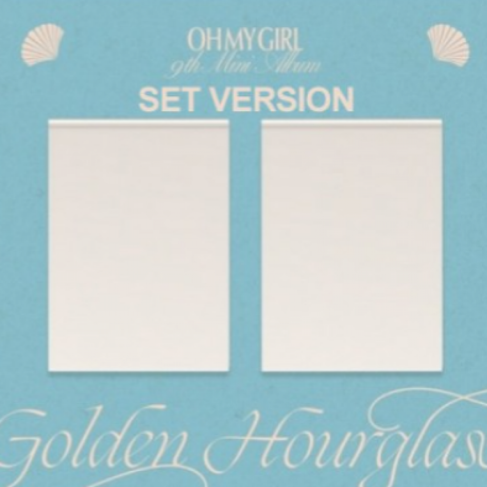 [SET] OH MY GIRL 9th Mini Album - GOLDEN HOURGLASS (SET Ver.) 2CD + 2Poster