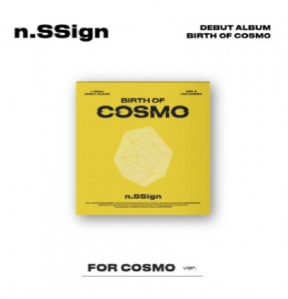 [FOR COSMO] n.SSign Debut Album - BIRTH OF COSMO CD