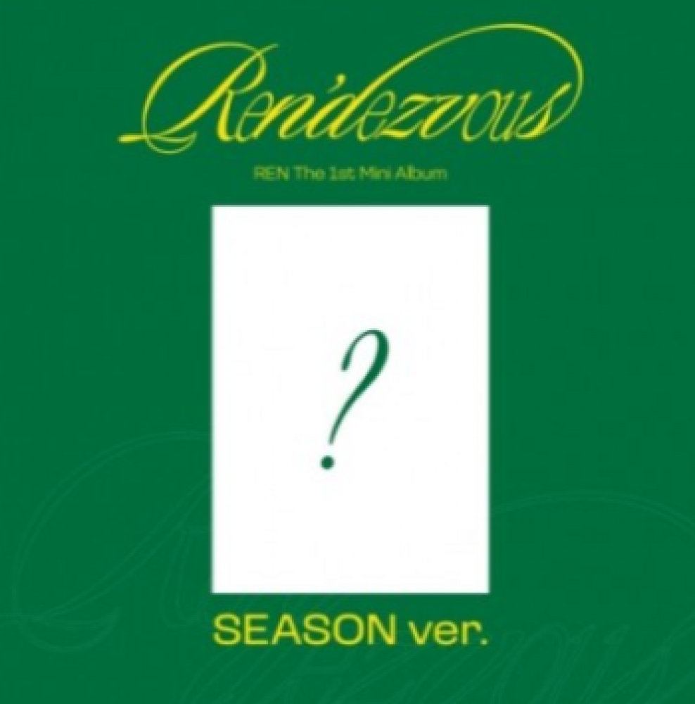 [Photobook] REN 1st Mini Album - Ren'dezvous (SEASON Ver.) CD