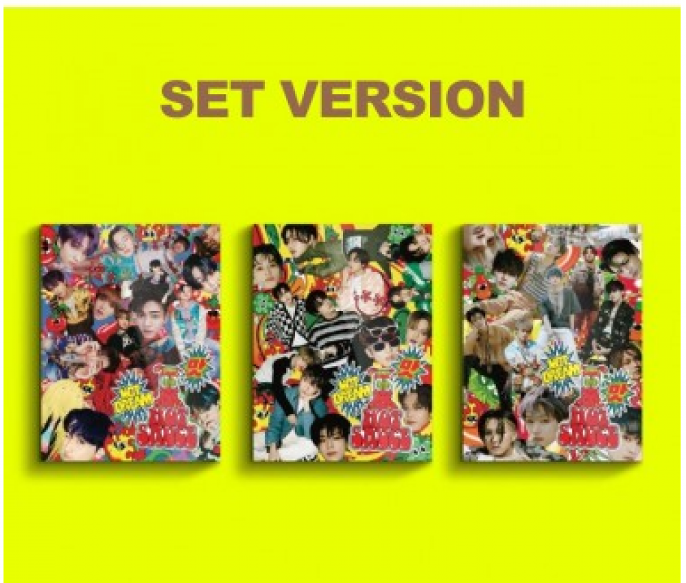 NCT DREAM Hot Sauce Boring 3形態 ステッカーセットの通販 by