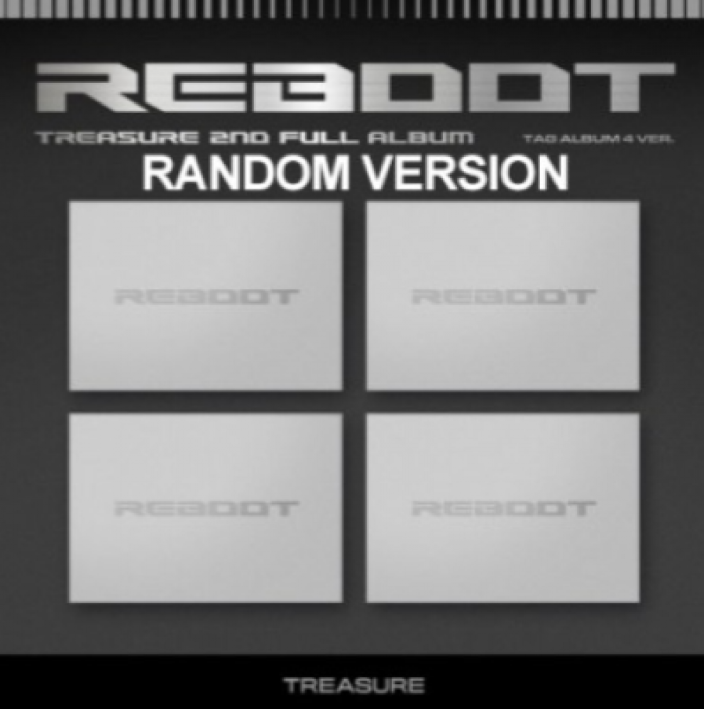[YG TAG] TREASURE 2nd Album - REBOOT (Random Ver.) YG TAG