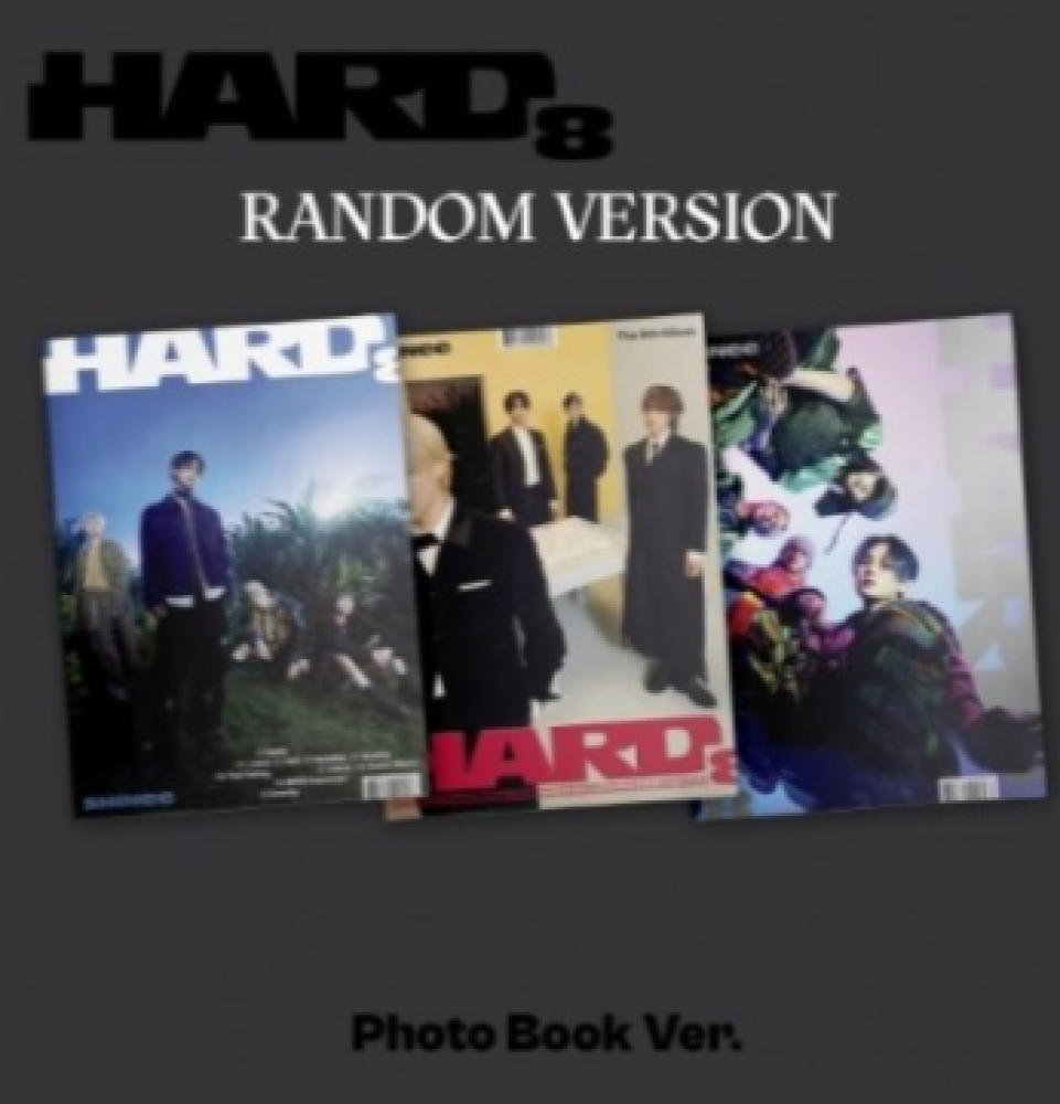 [Photobook] SHINee 8th Album - HARD (Random Ver.) CD + Poster