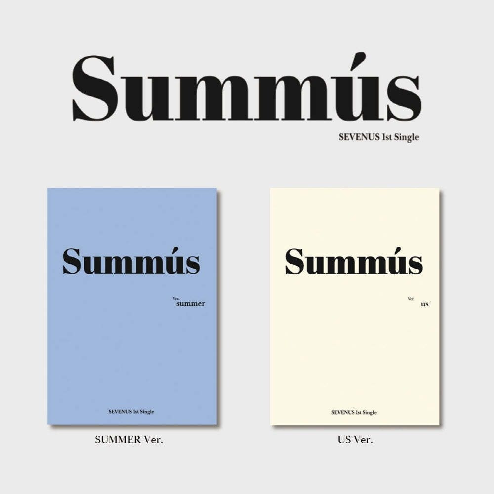 SEVENUS 1ST SINGLE ALBUM-SUMMUS[SET]