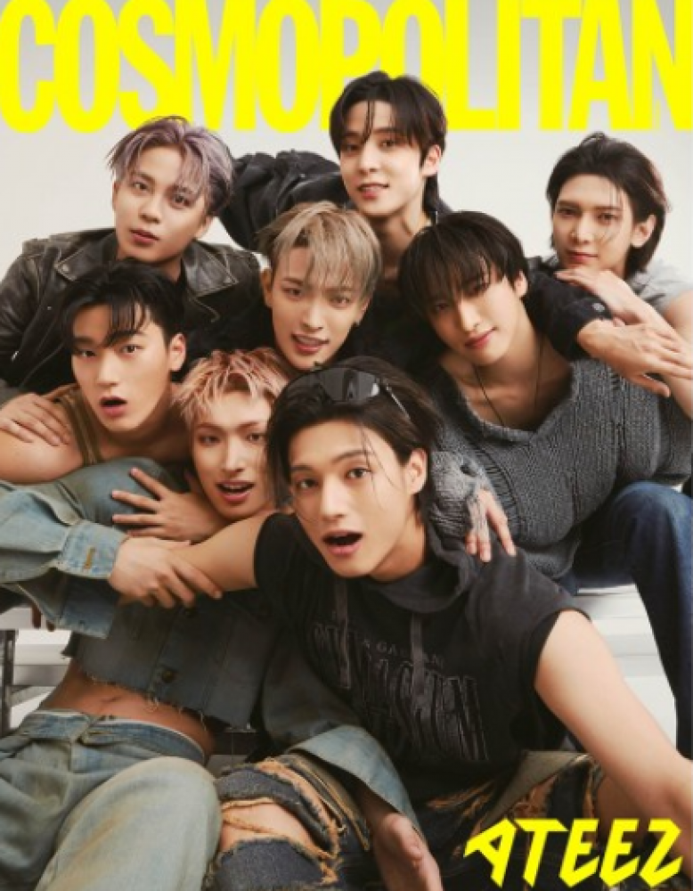 Magazine COSMOPOLITAN 2023-08 Type.A ATEEZ, NewJeans, OH MY GIRL, STAYC