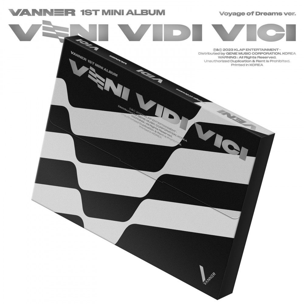 VANNER 1st Mini Album - VENI VIDI VICI (Voyage of Dreams Ver.) CD + Poster