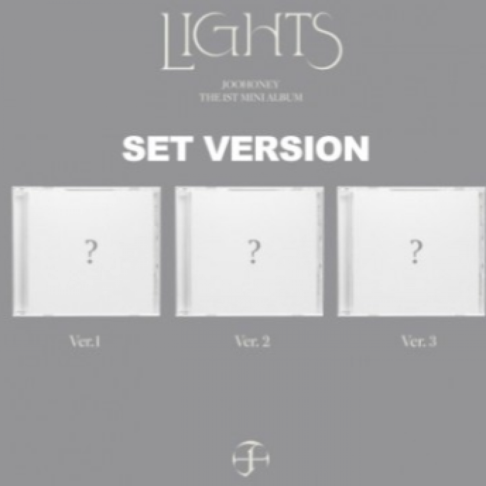 [SET][Jewel] JOOHONEY 1st Mini Album - LIGHTS (SET Ver.) 3CD