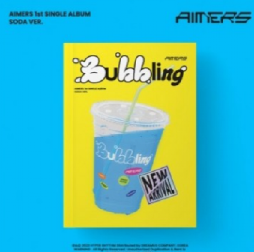 AIMERS 1st Single Album - Bubbling (SODA Ver.) CD