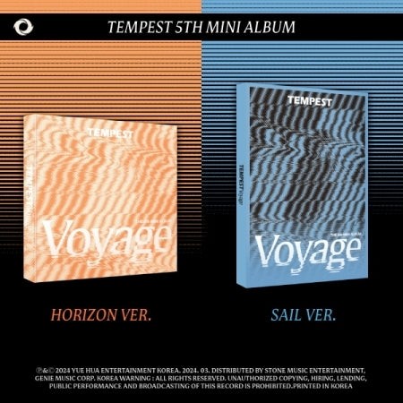 TEMPEST 5TH MINI ALBUM – Voyage (2 Version Set)