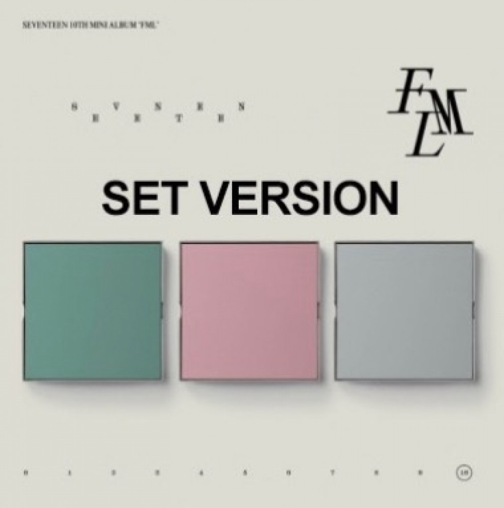 [SET] SEVENTEEN 10th Mini Album - FML (SET Ver.) 3CD