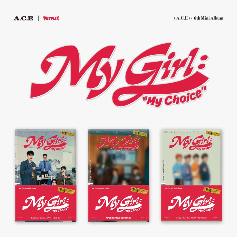 A.C.E 6th Mini Album – My Girl : “My Choice” (POCA ALBUM) (Random)