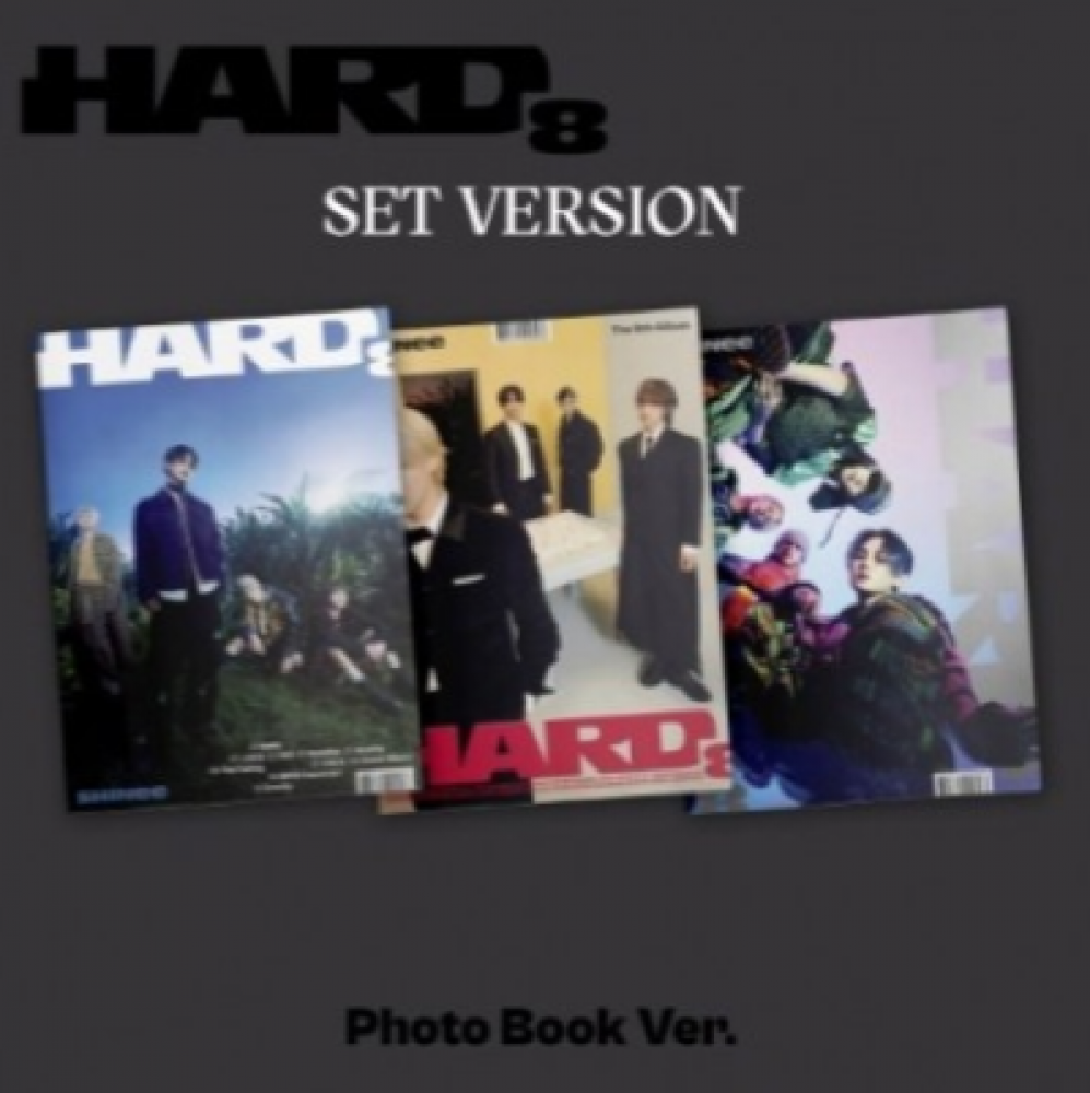 [SET][Photobook] SHINee 8th Album - HARD (SET Ver.) 3CD + 3Poster