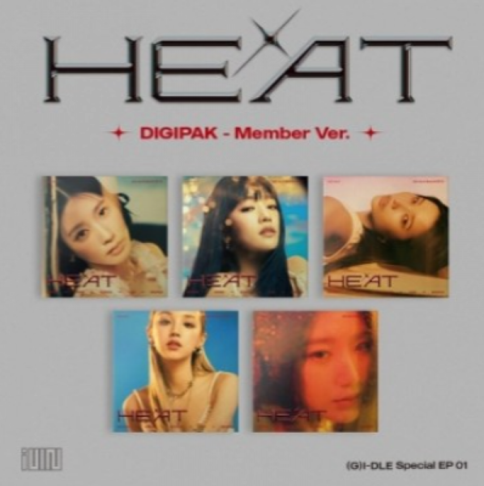 [DIGIPAK] (G)I-DLE Special Album - HEAT (Member Random Ver.) CD