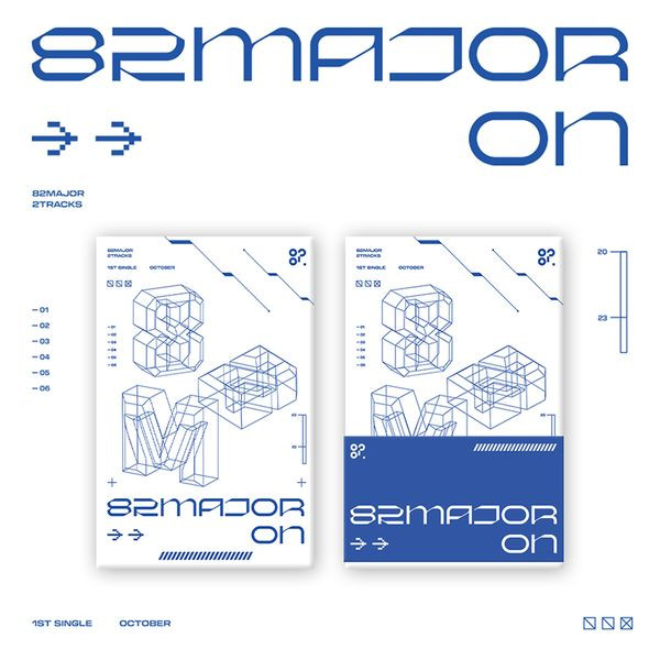 [Smart Album] 82MAJOR 1st Single Album - ON POCA