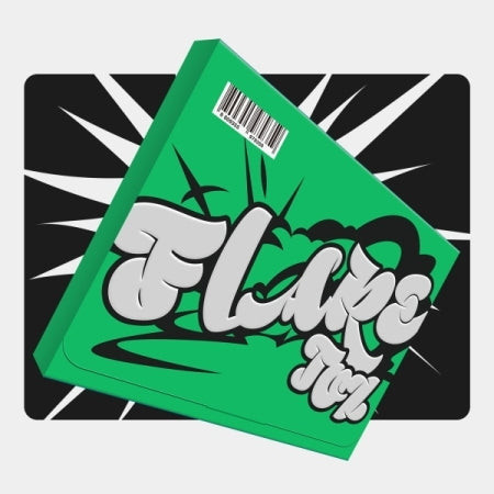 TOZ 1st Mini Album - FLARE (Green Ver.) CD + Poster