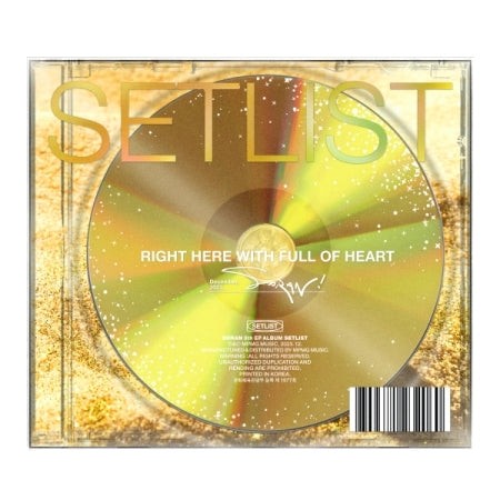 SORAN 5th EP Album - SETLIST CD