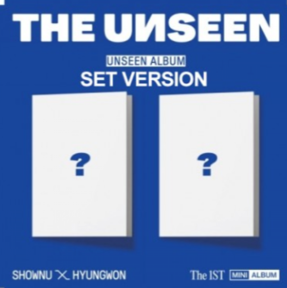 [SET] SHOWNU X HYUNGWON 1st Mini Album - THE UNSEEN (SET Ver.) 2CD