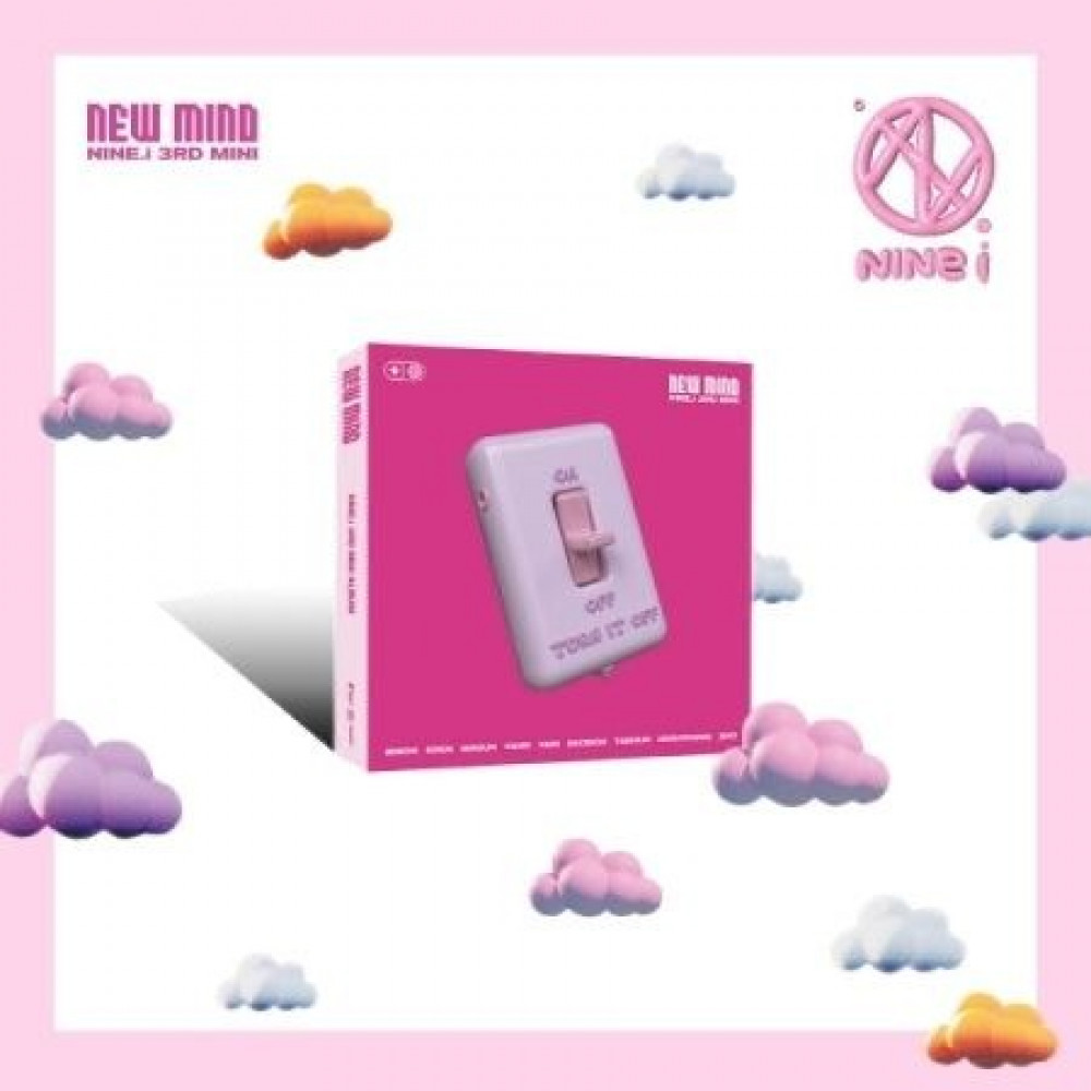 NINE.i 3nd Mini Album - NEW MIND CD + Poster