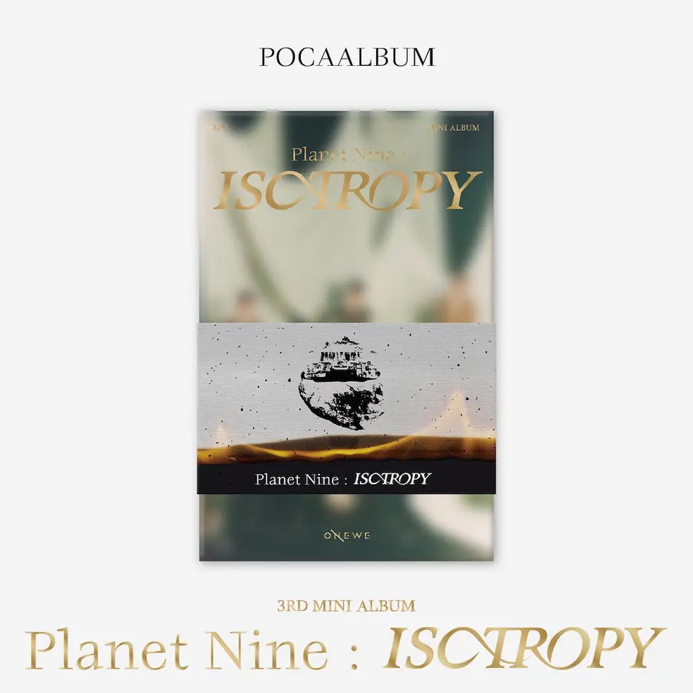 [Smart Album] ONEWE 3rd Mini Album - PLANET NINE : ISOTROPY POCA ALBUM