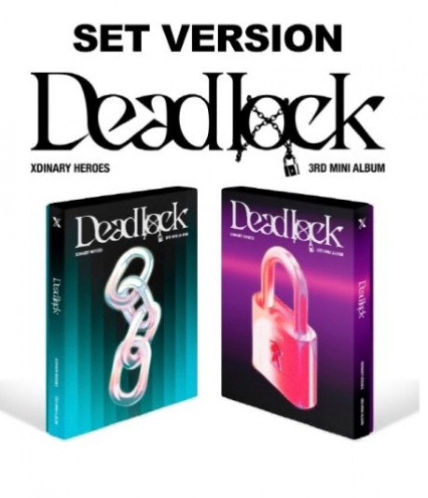 Xdinary Heroes 3rd Mini Album - Deadlock (Random Ver.) CD + Poster