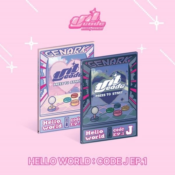[SET] UNICODE 1st EP Album - HELLO WORLD : CODE J EP.1 (SET Ver.) 2CD