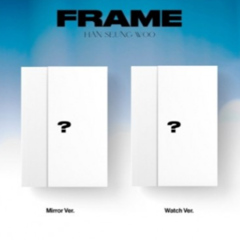 [SET] HAN SEUNG WOO 3rd Mini Album - FRAME (SET Ver.) 2CD + 2Poster