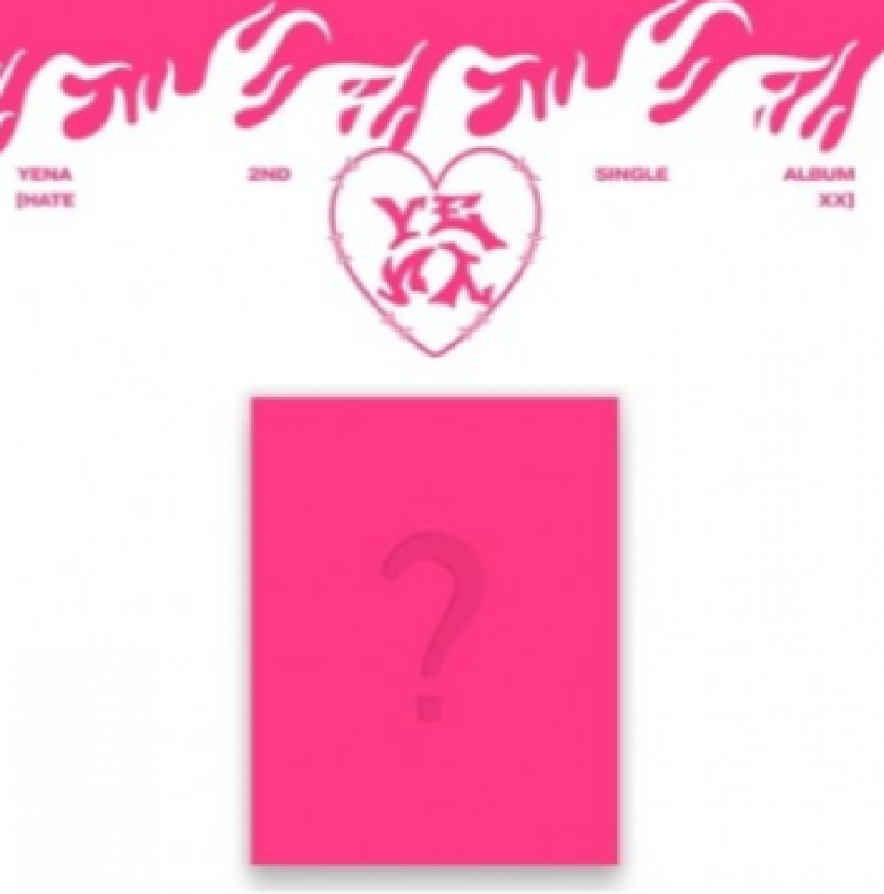 YENA 2nd Single Album - HATE XX (Like Ver.) CD