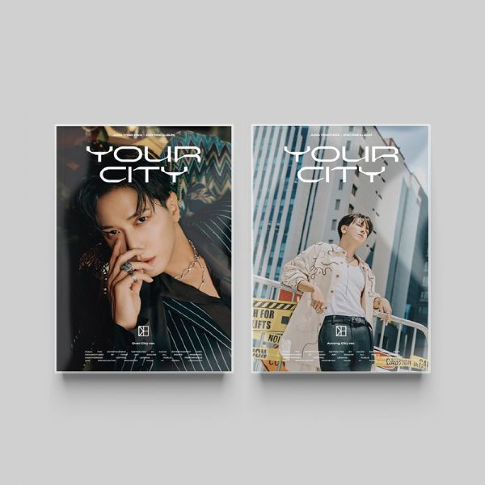 JUNG YONG HWA 2nd Mini Album - YOUR CITY (Random Ver.) CD + Poster