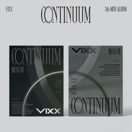 [SET] VIXX 5th Mini Album - CONTINUUM (SET Ver.) 2CD + 2Poster