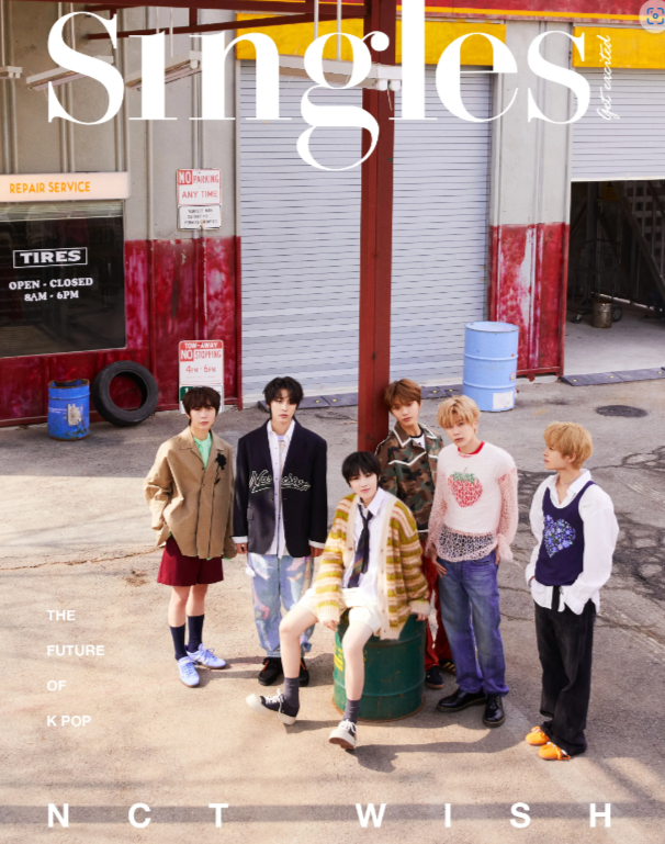 [PRE-ORDER] SINGLES MAGAZINE 2024.03 C VER. (COVER : NCT WISH)