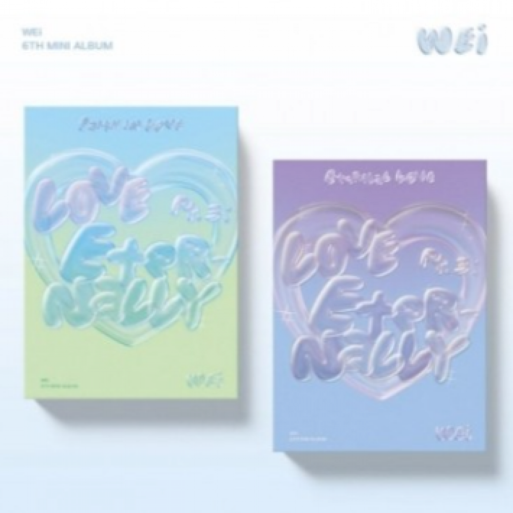 [SET] WEi 6th Mini Album - Love Pt.3 : Eternally 'Faith in love' (SET Ver.) 2CD + 2Poster
