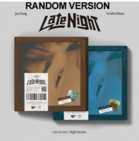 Jay Chang 1st Mini Album - Late Night (Random Ver.) CD