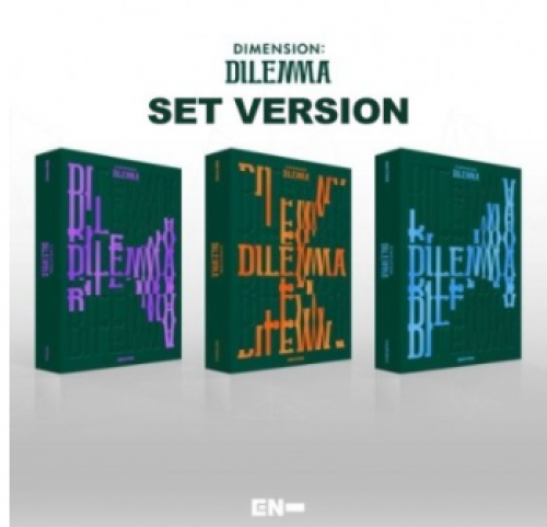 [SET] ENHYPEN 1st Album - DIMENSION : DILEMMA (SET...