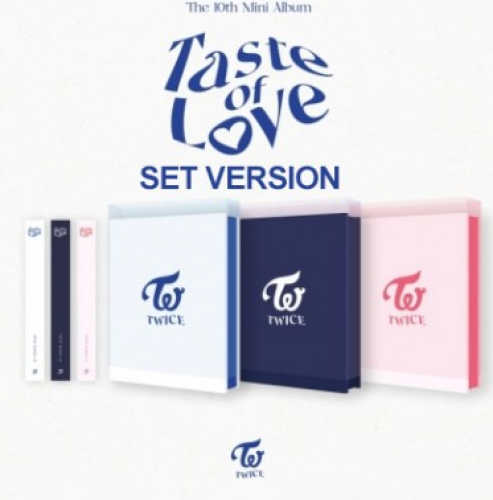 [SET] TWICE 10th Mini Album - Taste of Love (SET V...