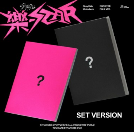 Stray Kids Mini Album – 樂-STAR (2 Version Set) (JYP Gift)