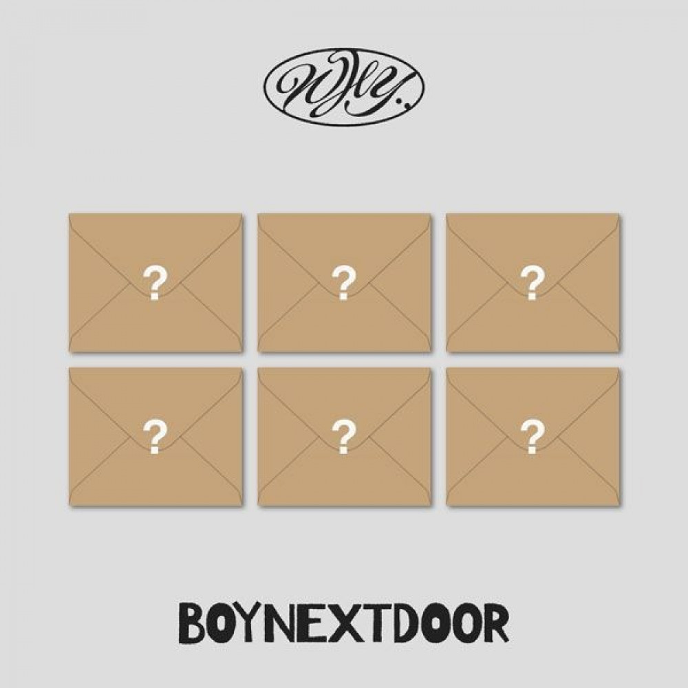 [LETTER] BOYNEXTDOOR 1st EP Album - WHY.. (Random Ver.) CD