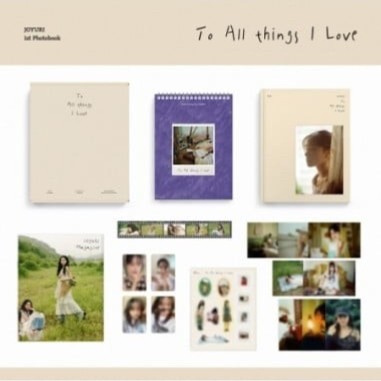 JO YU RI 1st Photobook [To All things I Love]