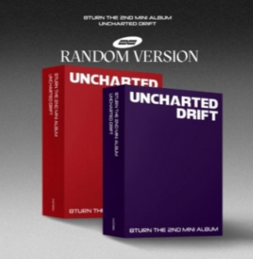 8TURN 2nd Mini Album - UNCHARTED DRIFT (Random Ver.) CD + Poster