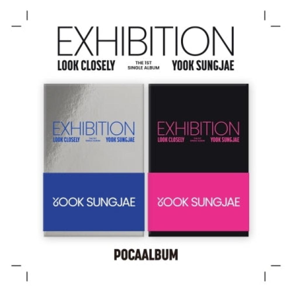 [Smart Album][SET] YOOK SUNG JAE 1st Single Album - EXHIBITION : Look Closely (SET Ver.) 2POCA ALBUM