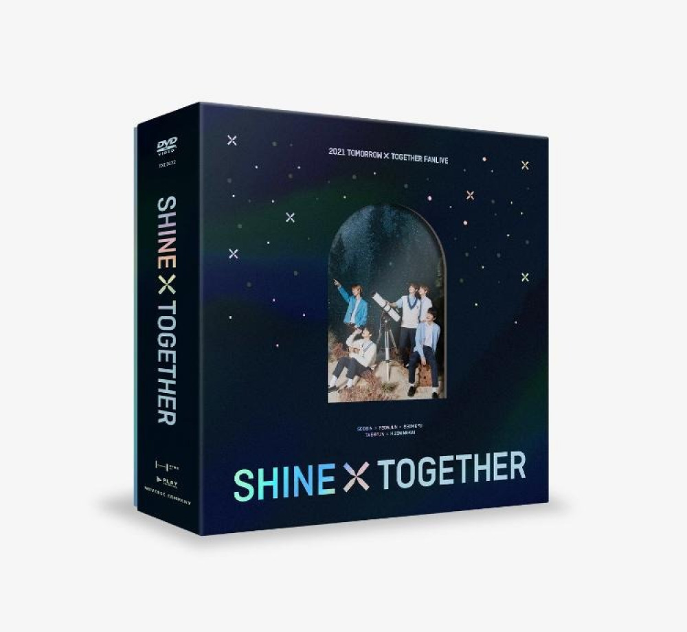 2021 TXT FANLIVE SHINE X TOGETHER DVD