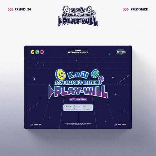 K.will – 2024 SEASON’S GREETINGS [PLAY-WILL] (STARSHIP Gift)