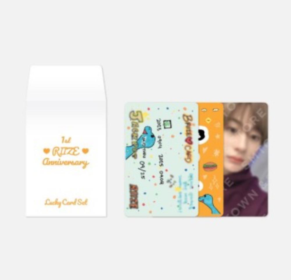 [Pre Order] RIIZE 1st Anniversary Goods - LUCKY CARD SET