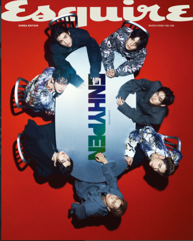 [PRE-ORDER] ESQUIRE MAGAZINE 2024.03 (COVER : ENHYPEN)