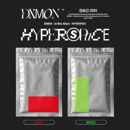 DXMON 1st Mini Album – HYPERSPACE (2 Version Set)