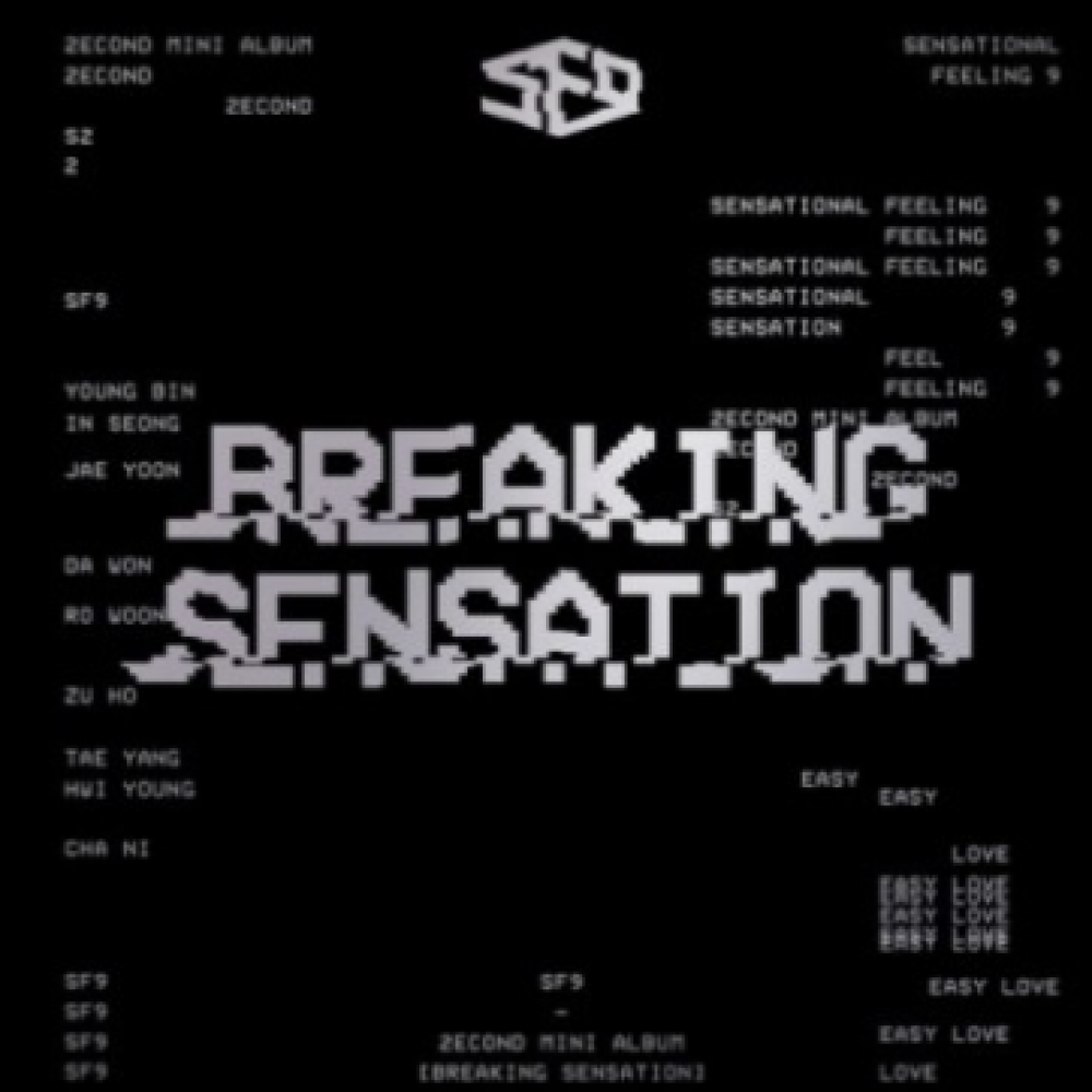 SF9 2nd Mini Album - BREAKING SENSATION CD