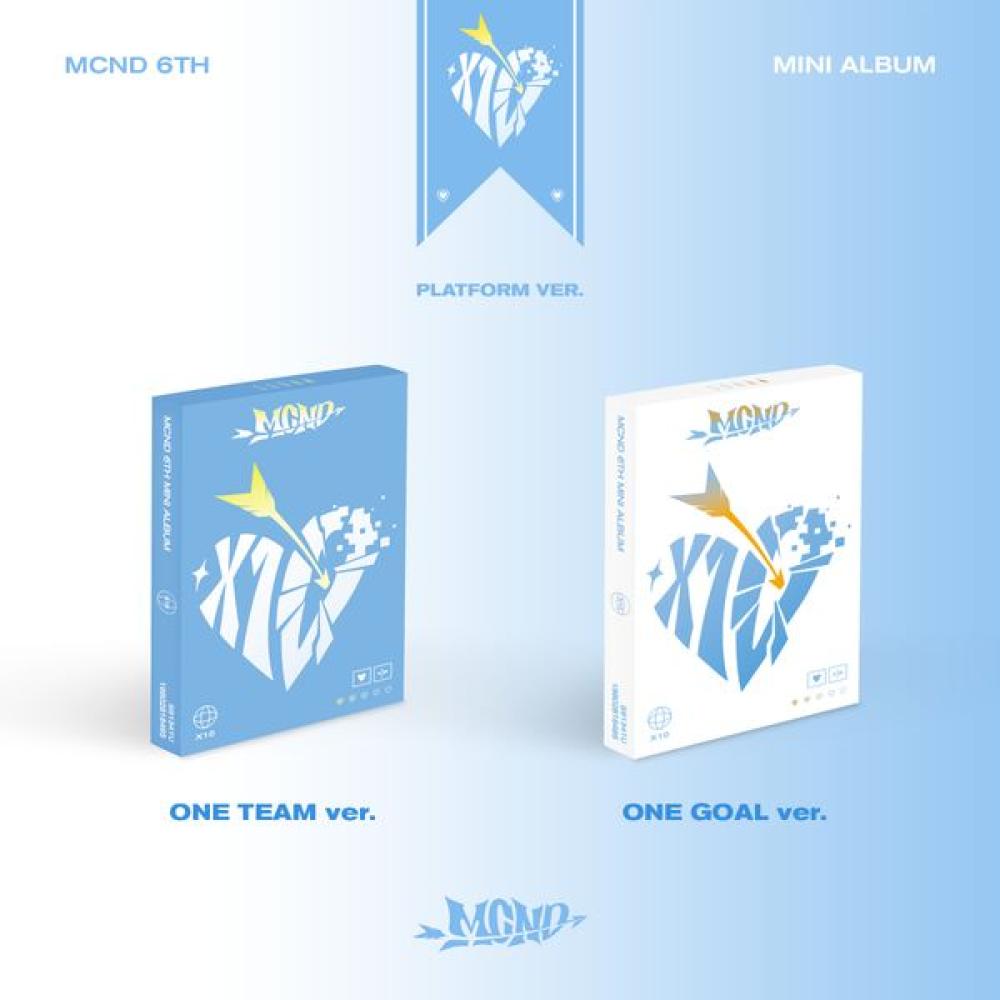 [Smart Album] MCND 6th Mini Album - X10 (One Goal Ver.) Platform Album