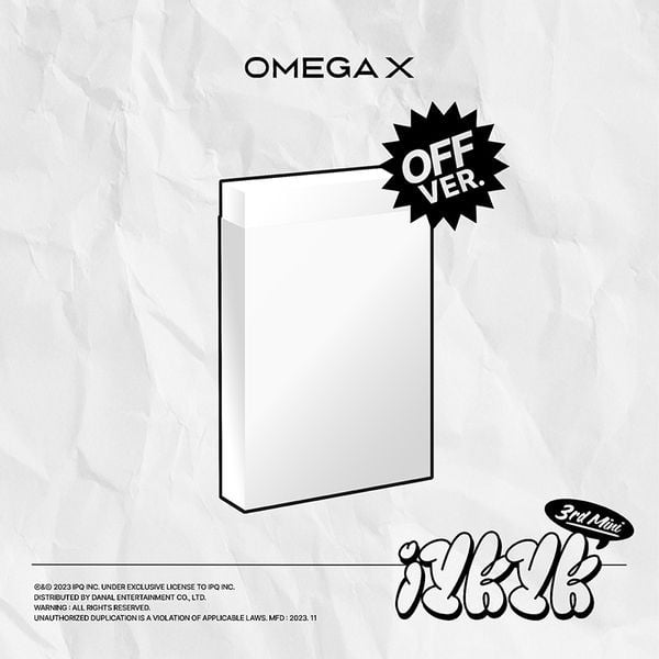 OMEGA X 3rd Mini Album - IYKYK (OFF Ver.) CD
