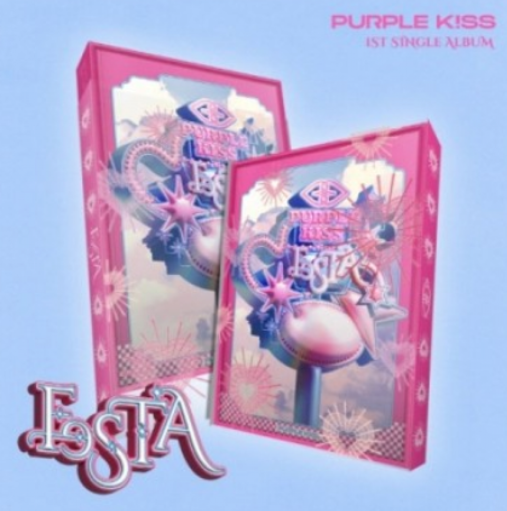 [Main] PURPLE KISS 1st Single Album - FESTA CD + Poster