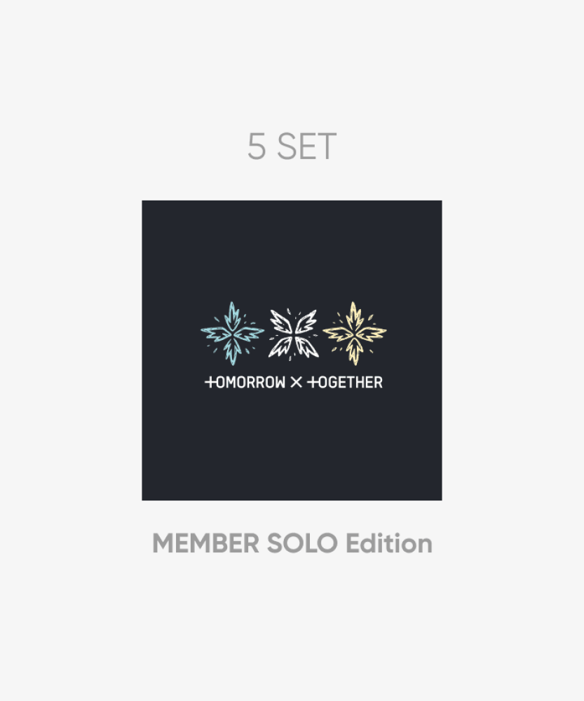 JP 4th Single [CHIKAI] MEMBER SOLO Edition 5 SET