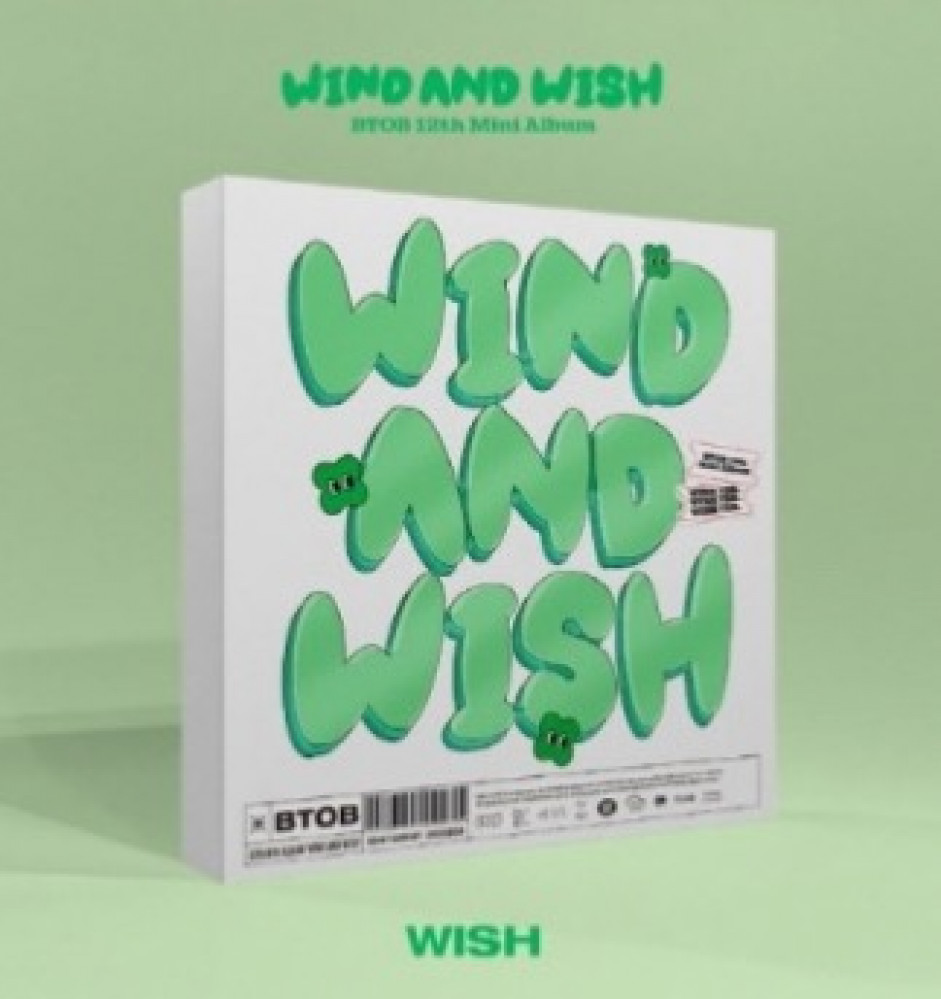 BTOB 12th Mini Album - WIND AND WISH (WISH Ver.) CD + Poster